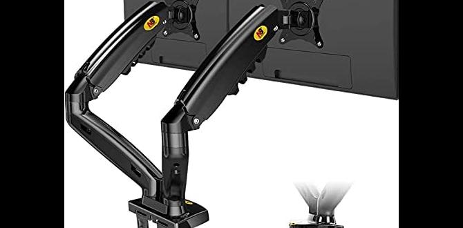 Adjustability and Flexibility of te NB Nort Bayou Monitor Desk Mount Stand